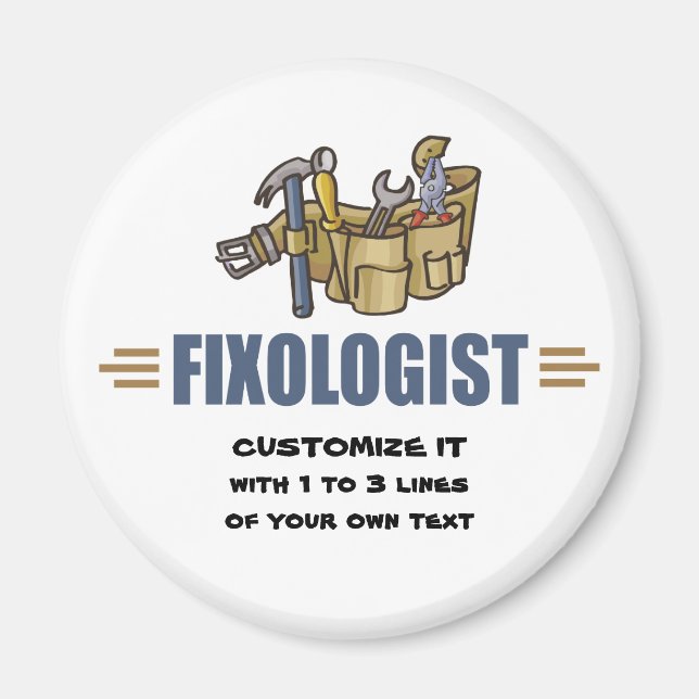 Íman Humorous Handyman (Frente)