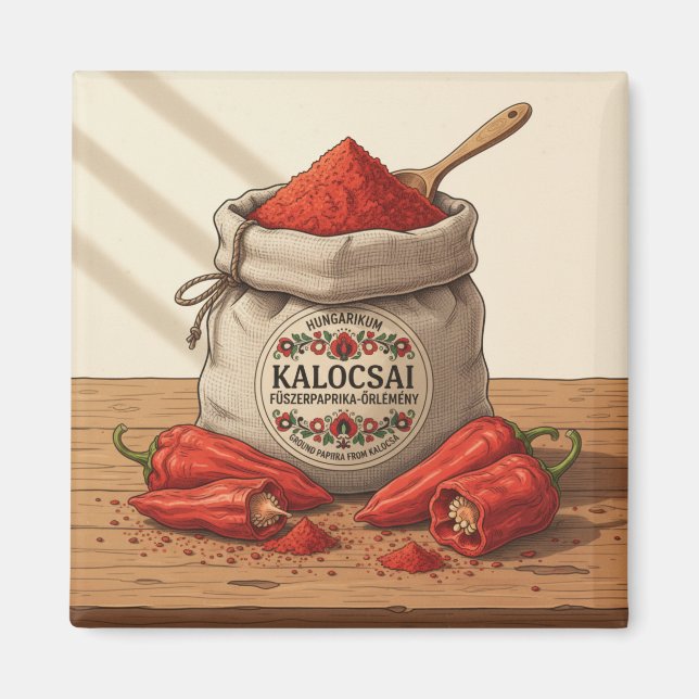 Íman Hungarian Kalocsai Paprika – Red Paprika Powder  (Frente)