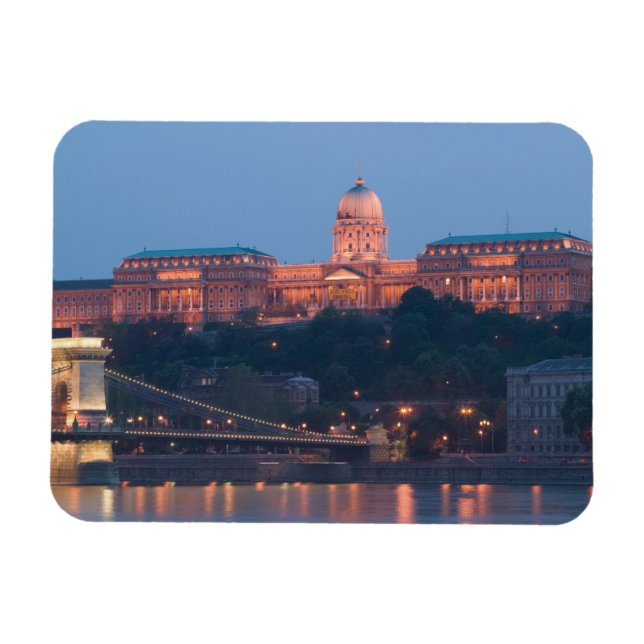 Íman HUNGRIA, Budapeste: Ponte de Szechenyi (Correntes) (Horizontal)