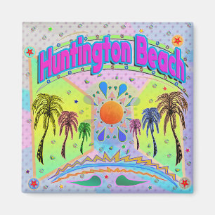 Íman Huntington Beach Calm Desire Magnet