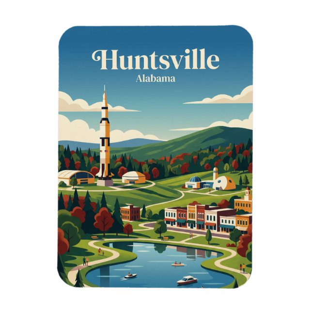 Íman Huntsville Alabama (Vertical)