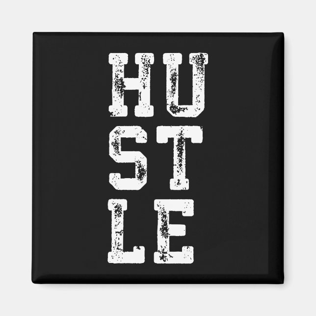 Íman HUSTLE - Inspiracional (Frente)