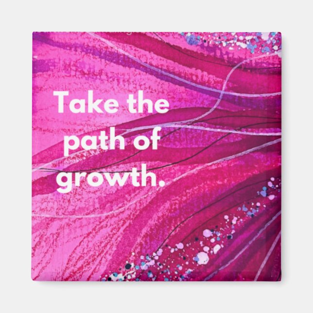 Íman HWJ Pegue o caminho Magnet (Frente)