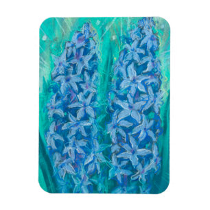 Íman Hyacinths Sping Páscoa Flor Presente Pintura Flora