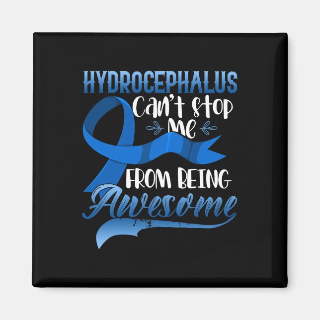 Íman Hydrocephalus Awarness - Presente de Bandeira Amer (Frente)