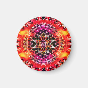 Íman Hypnotic Red Mandala