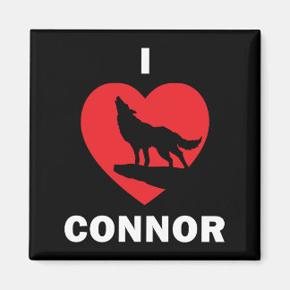 Íman I <3 Connor Magnet Black