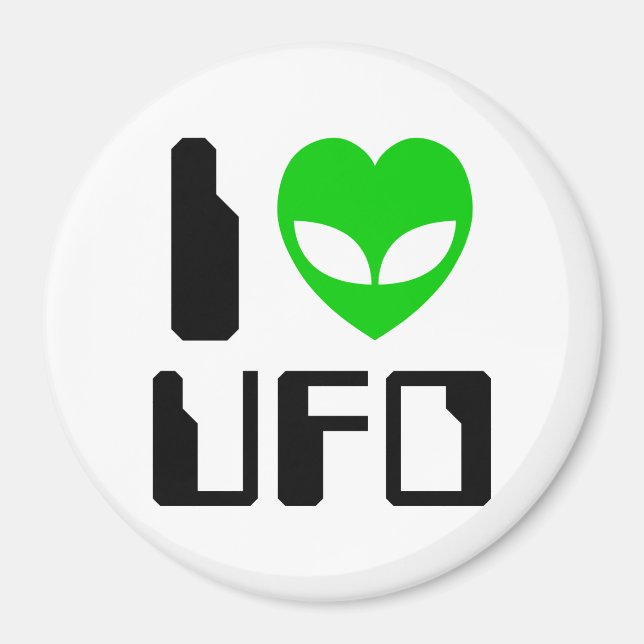 Íman I Alienígena Heart UFO (Frente)