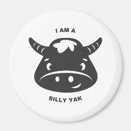 Íman "I Am A Bobo Yak" Engraçada Magnética De Cozinha