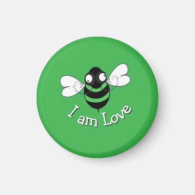 Íman I Am Love Bee Magnet (Frente)