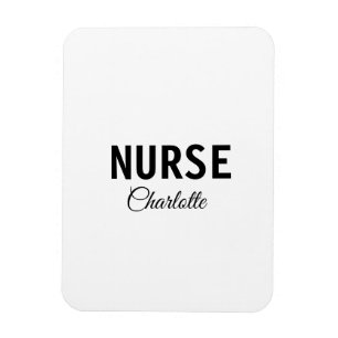 Íman I am nurse medical expert add your name text simpl