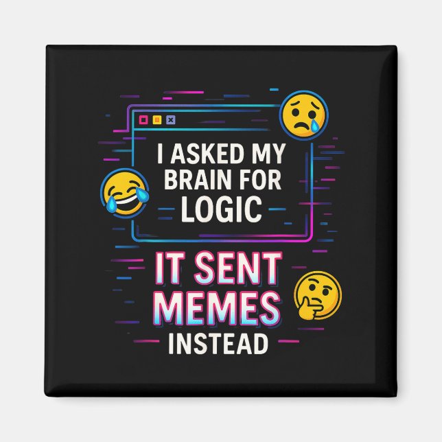 Íman I Asked My Brain For Logic  (Frente)