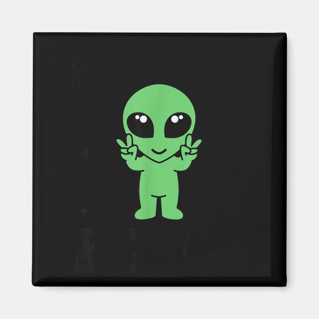 Íman I Come In Peace I'm Peace Family Valentine Funny C (Frente)