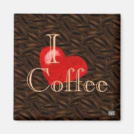 Íman I Coração Magneta de Café