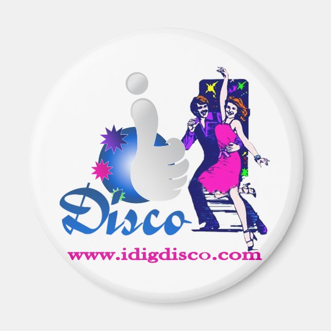 Íman I Dig Disco Disco Lights (Frente)