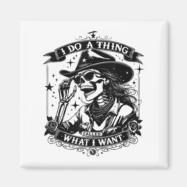 Íman I Do A Thing Called What I Want  (Frente)