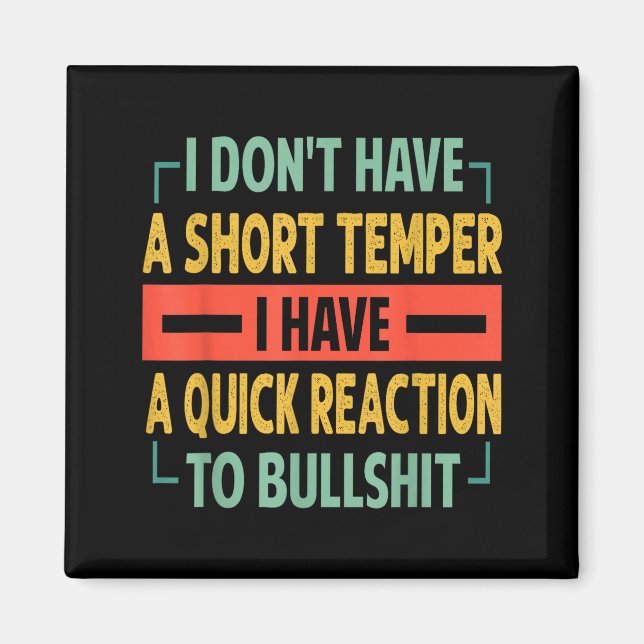 Íman I Don't Have A Short Temper - Quick Reaction To Bu (Frente)