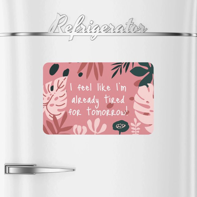 Íman I Feel Like Flexible Photo Magnet (Criador carregado)