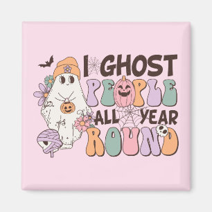Íman I Ghost Pessoas Halloween