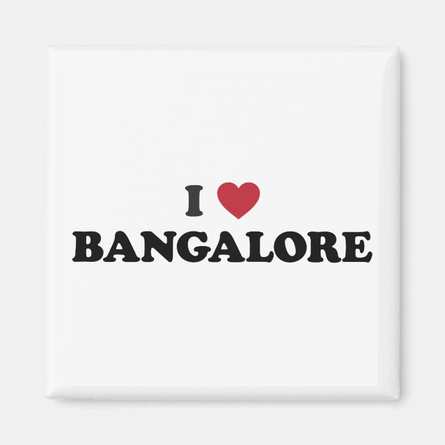 Íman I Heart Bangalore India (Frente)