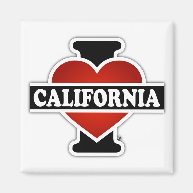 Íman I Heart California (Frente)