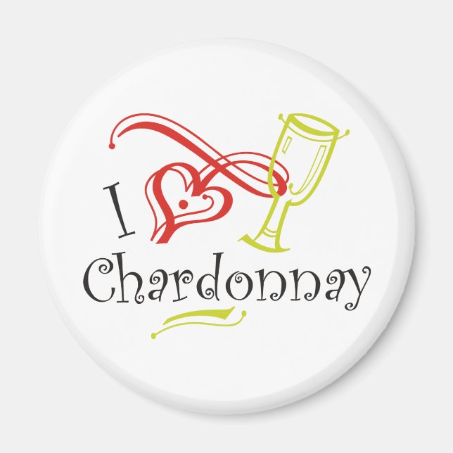 Íman I Heart Chardonnay (Frente)