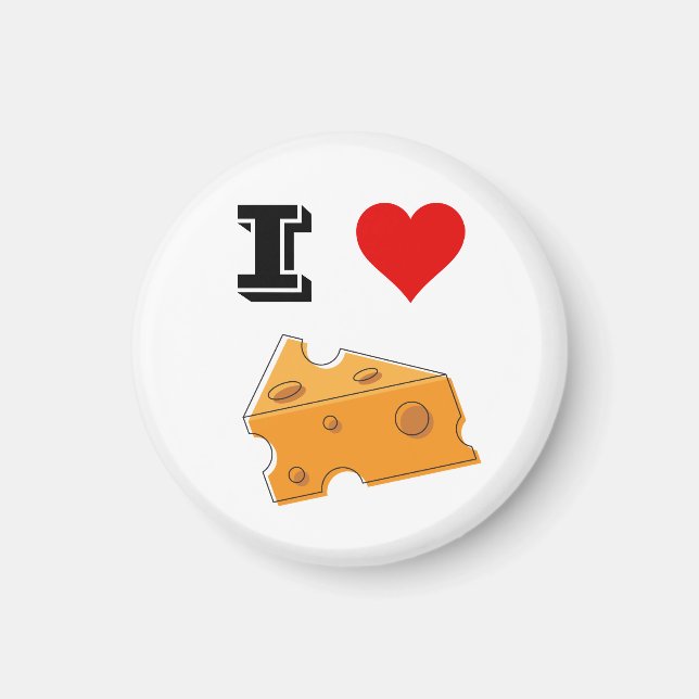 Íman I Heart Cheese  (Frente)