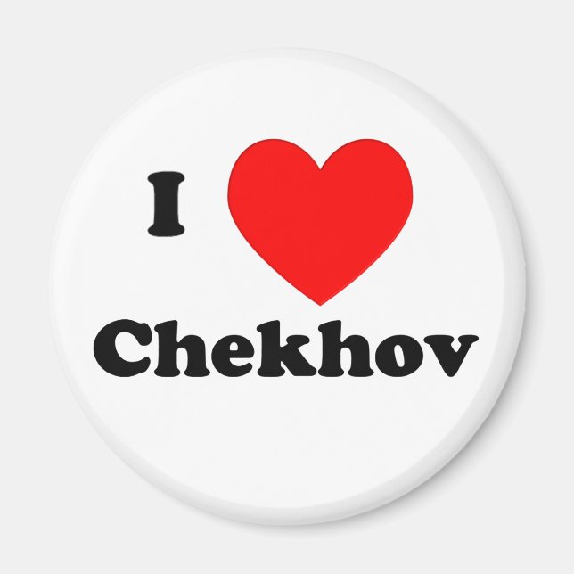Íman I Heart Chekhov (Frente)