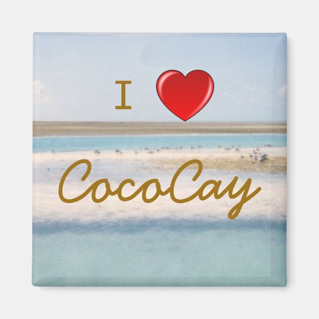 Íman I Heart CocoCay (Frente)