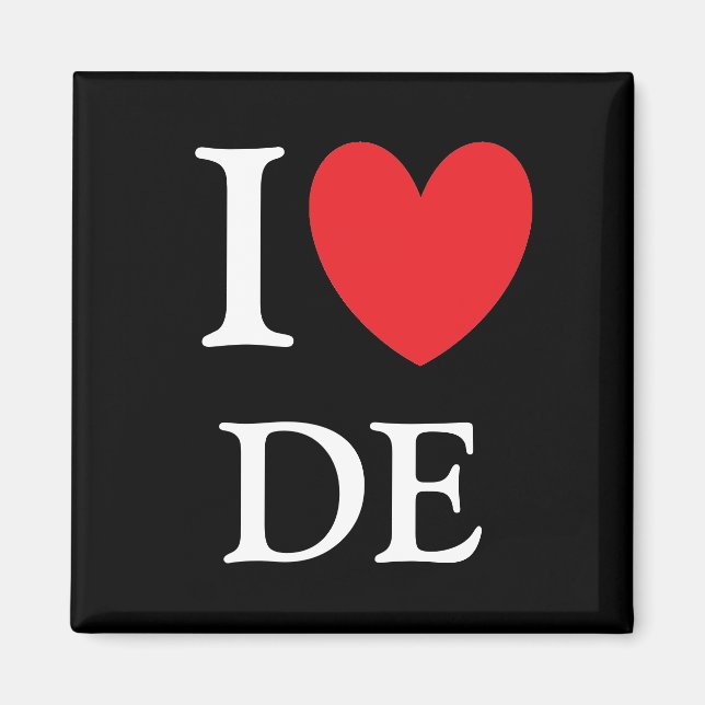 Íman I Heart Delaware Magnet (Frente)