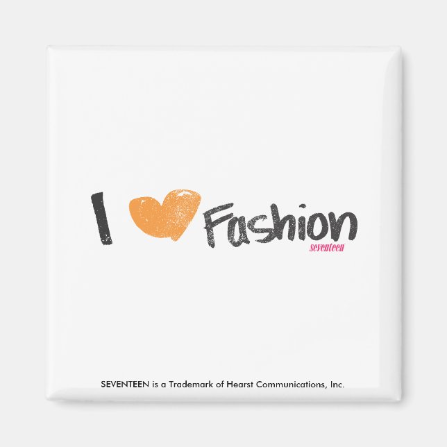 Íman I Heart Fashion Orange (Frente)
