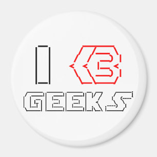 Íman I Heart Geeks ASCII ART