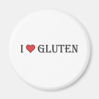 Íman I Heart Gluten - Clara informação