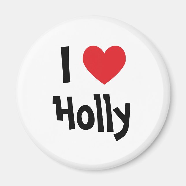 Íman I Heart Holly (Frente)