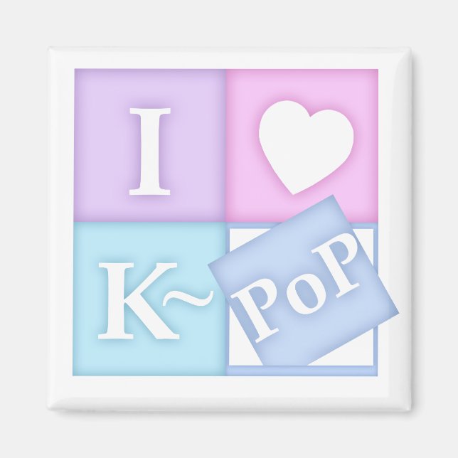 Íman I Heart K~Pop (Frente)