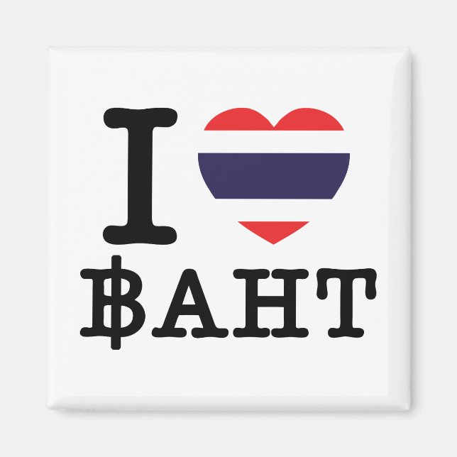 Íman I Heart (Love) Baht (Frente)