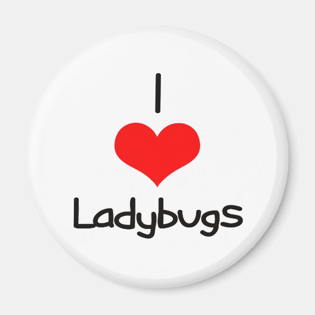 Íman I Heart (Love) Ladybugs (Frente)