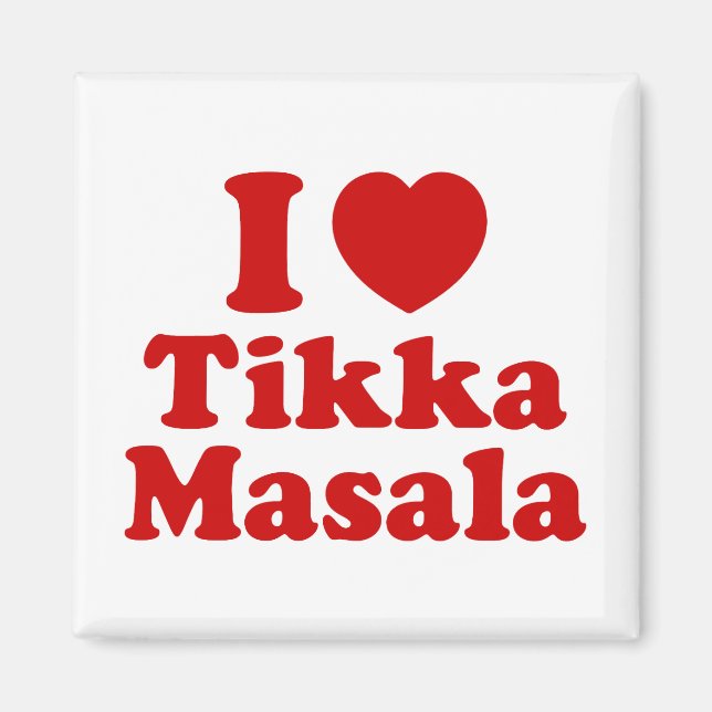 Íman I Heart (Love) Tikka Masala (Frente)