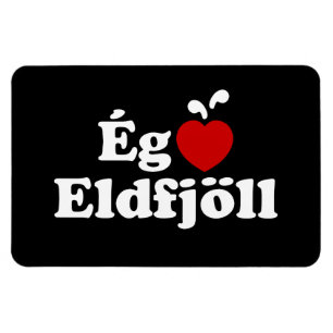 Íman I Heart (Love) Volcanoes [Ég Elska Eldfjöll]