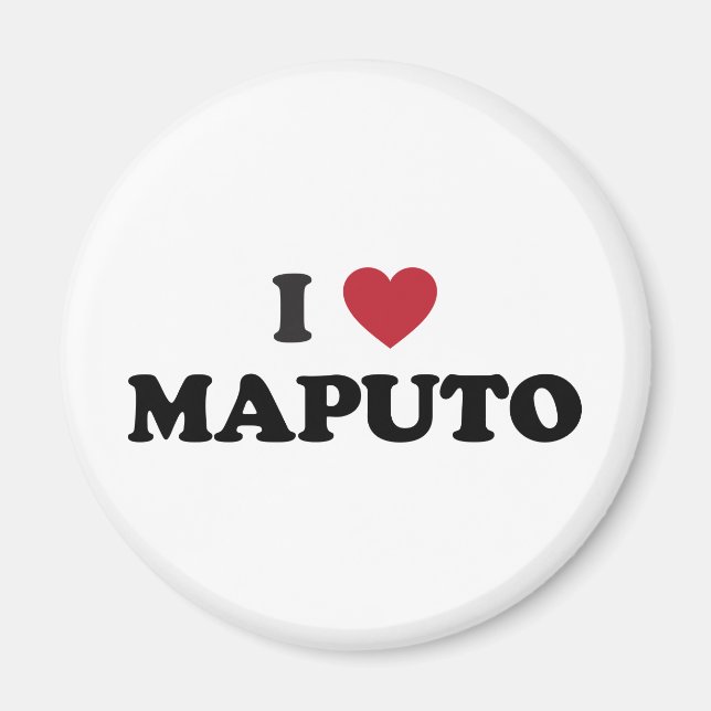 Íman I Heart Maputo Moçambique (Frente)