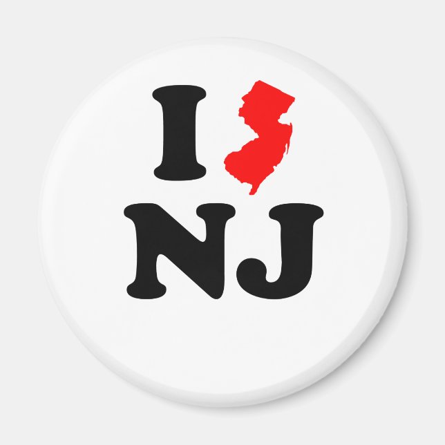 Íman I Heart NJ (Frente)