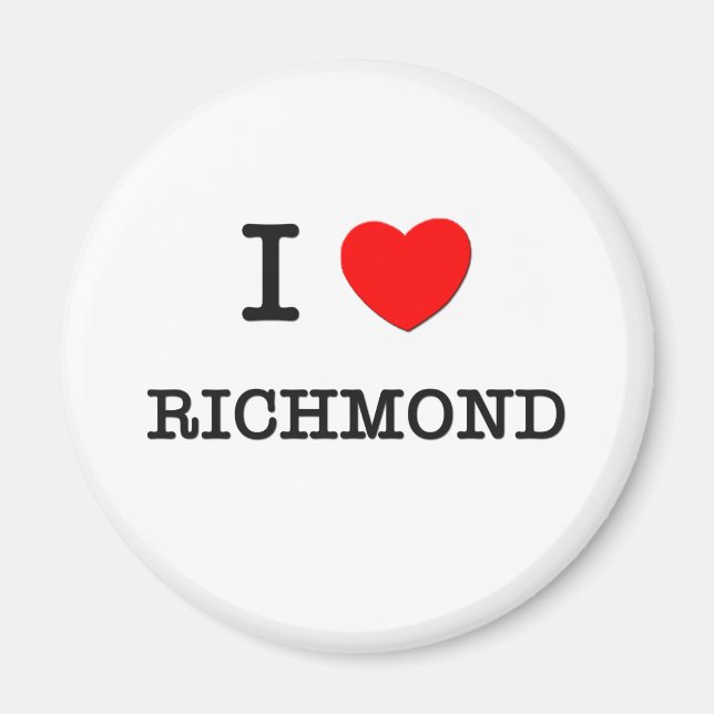 Íman I Heart RICHMOND (Frente)