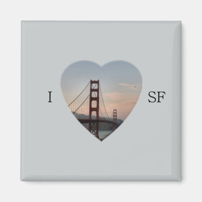 Íman I Heart SF (Frente)