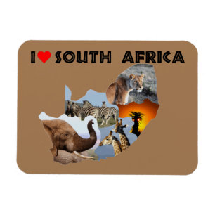 Íman I Heart South Africa — país selvagem