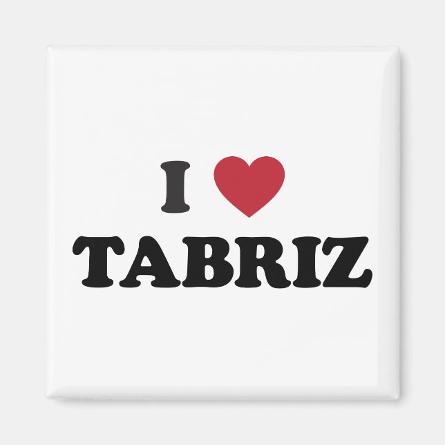 Íman I Heart Tabriz Iran (Frente)
