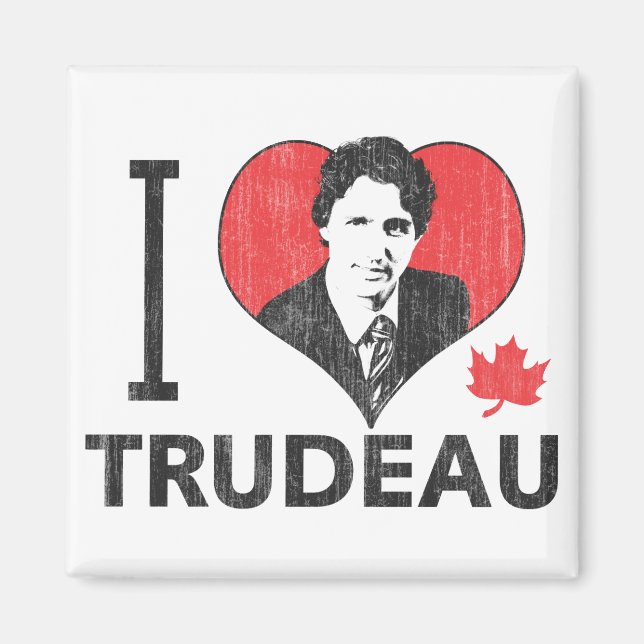 Íman I Heart Trudeau (Frente)
