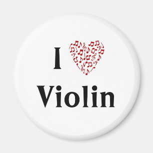 Íman I Heart Violin - Instrumento Musical