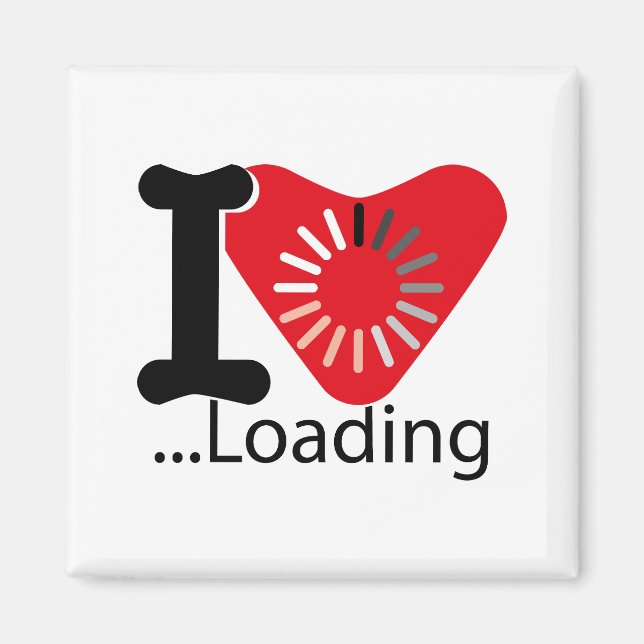 ÍMAN I LOADING HEART BY MASANSER PIXELAT (Frente)