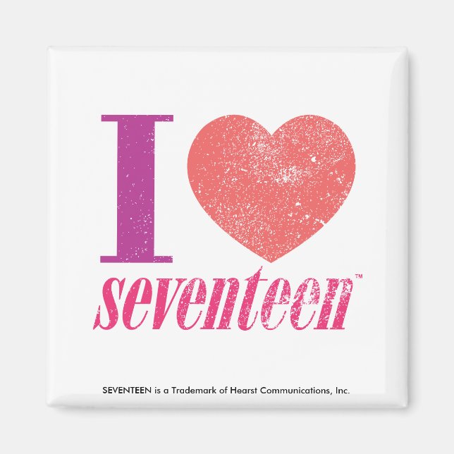 Íman I Love 17 (Frente)