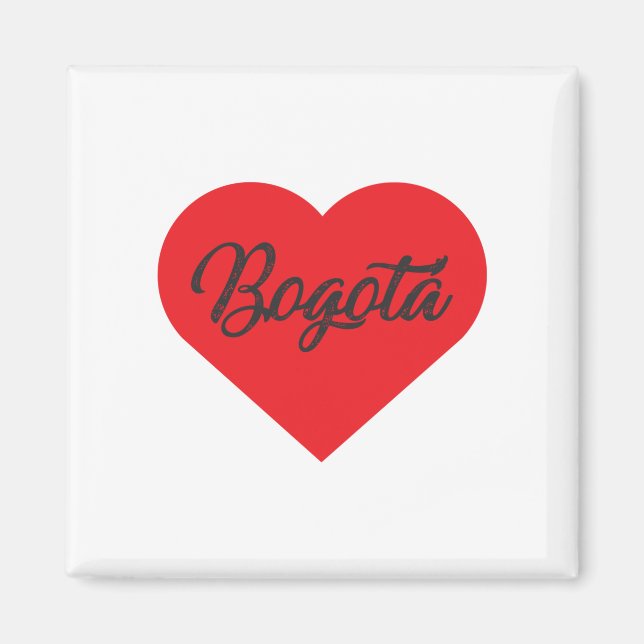 Íman I Love Bogota - Colômbia (Frente)